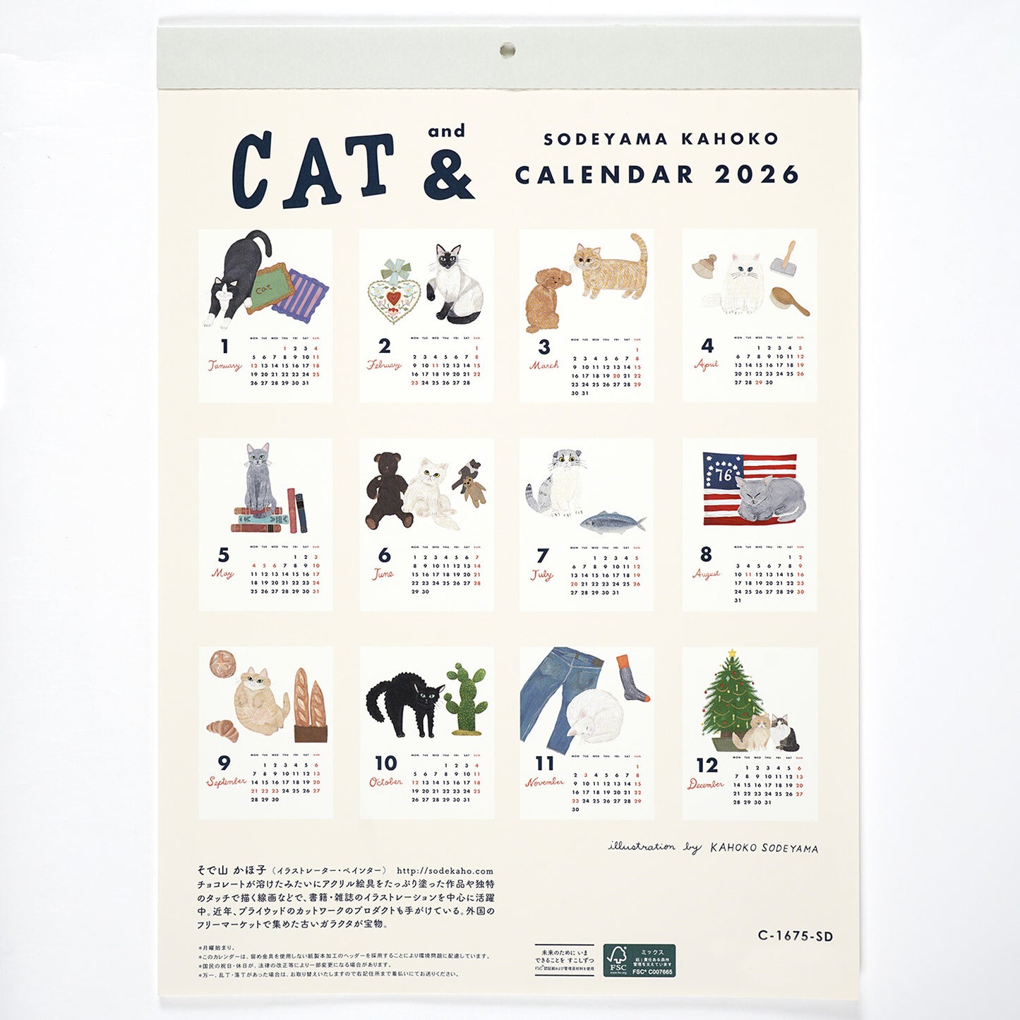 Calendario Cat &