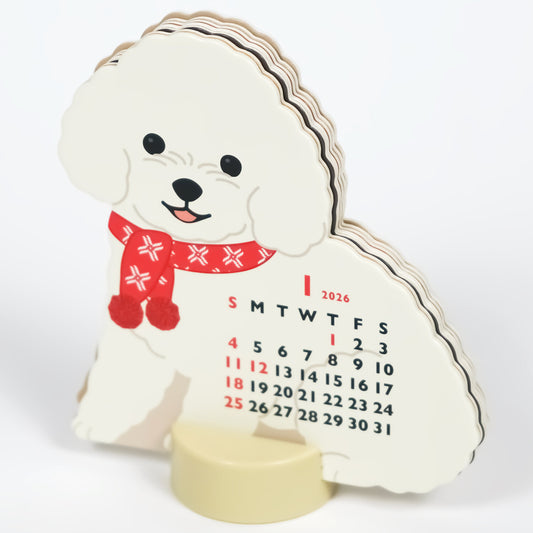 Toy Poodle calendario mini