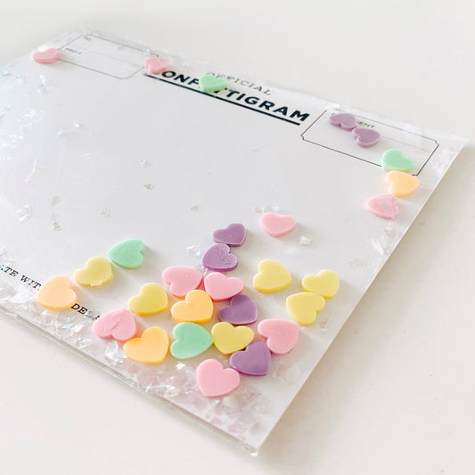 Confettigrama (confetti)
