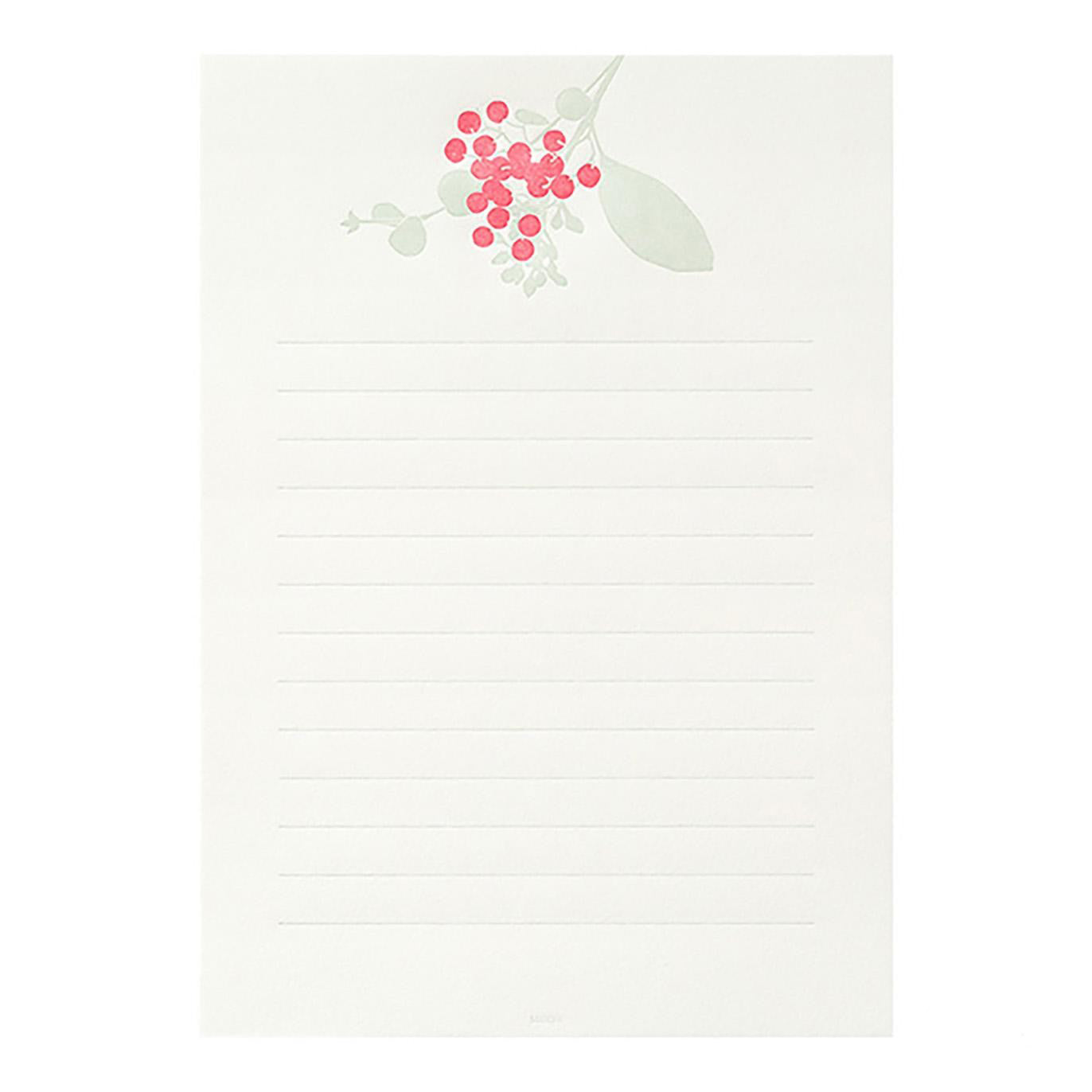Set de carta Ramo Rojo