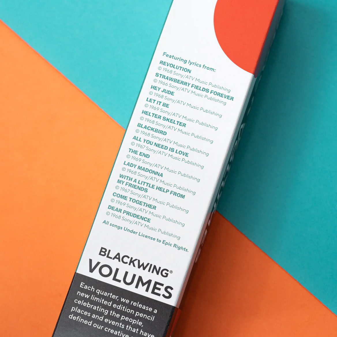 Blackwing Vol. 192 – Lennon & McCartney (ed. limitada)