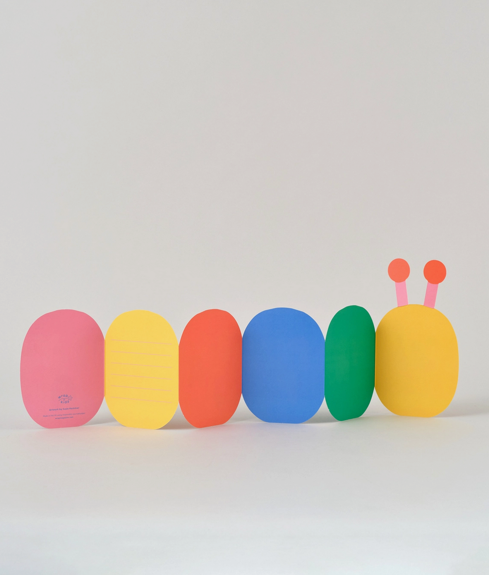 Tarjeta de cumpleaños 'Caterpillar'