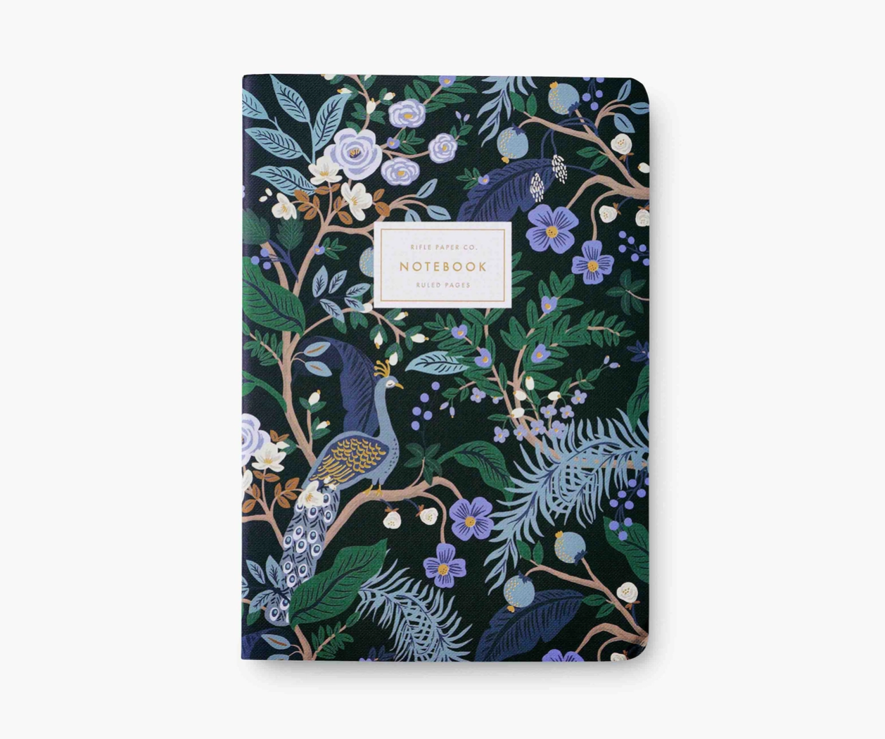 Set de 3 cuadernos Peacock
