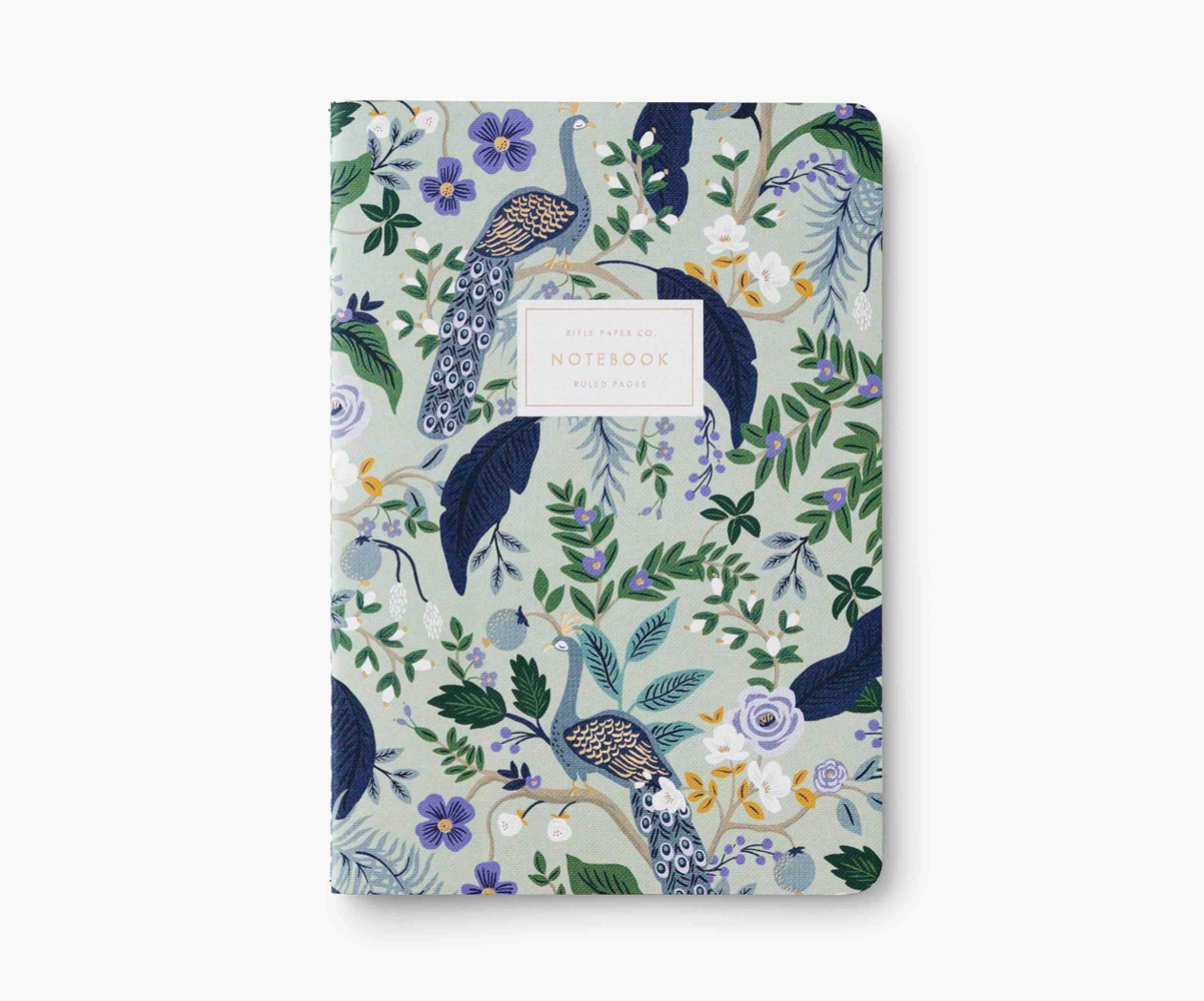 Set de 3 cuadernos Peacock