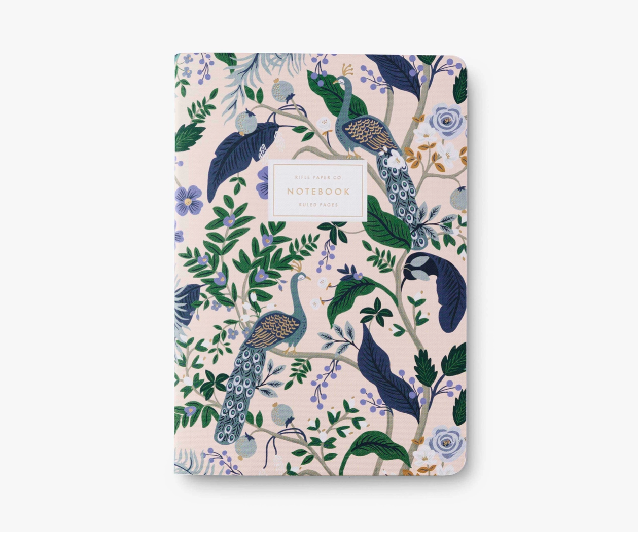 Set de 3 cuadernos Peacock