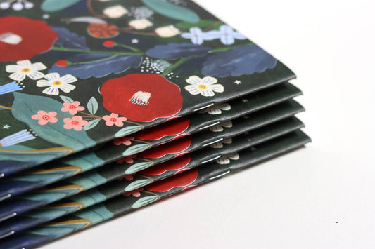 Libreta Glowing Flowers