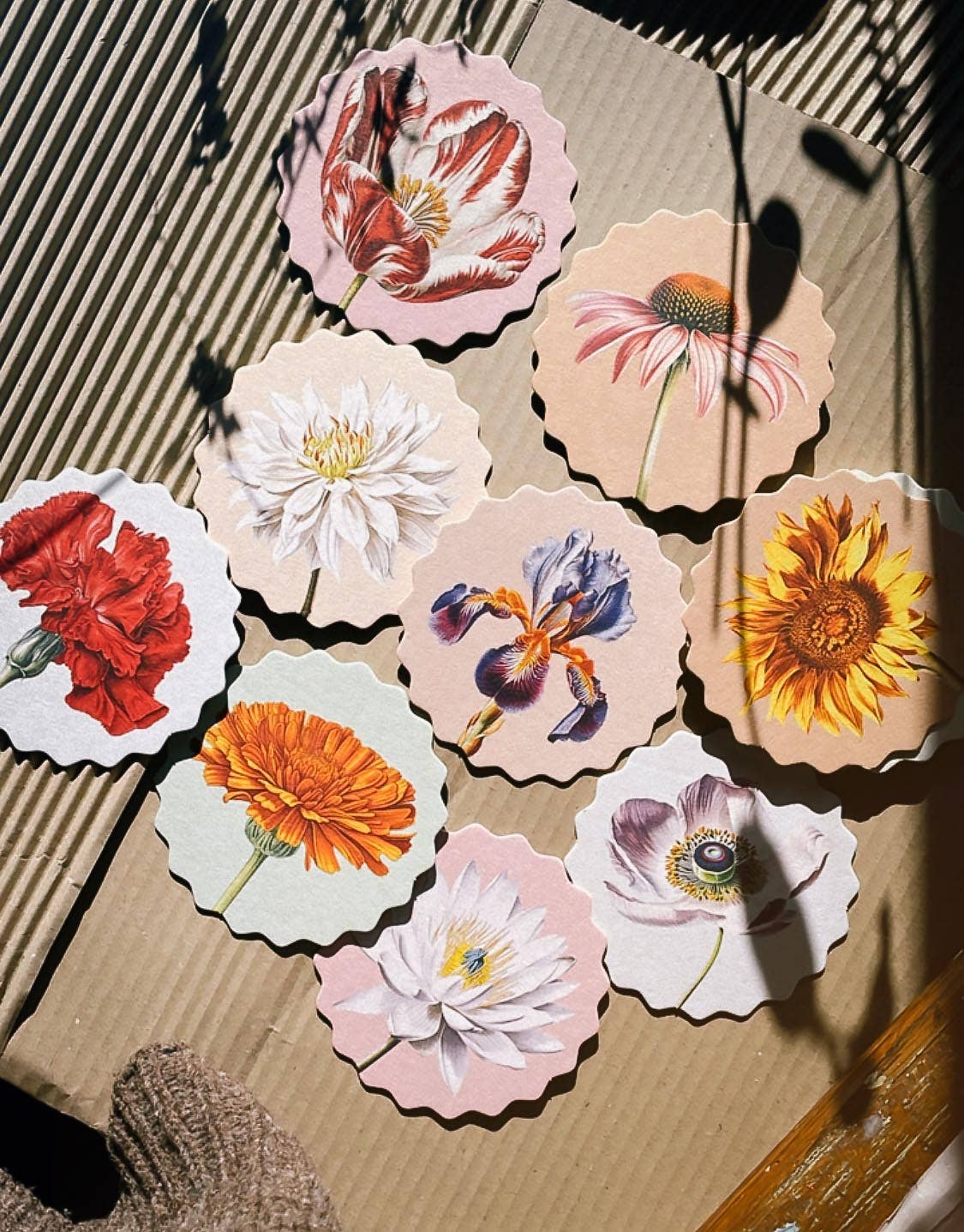 Posavasos – Flores