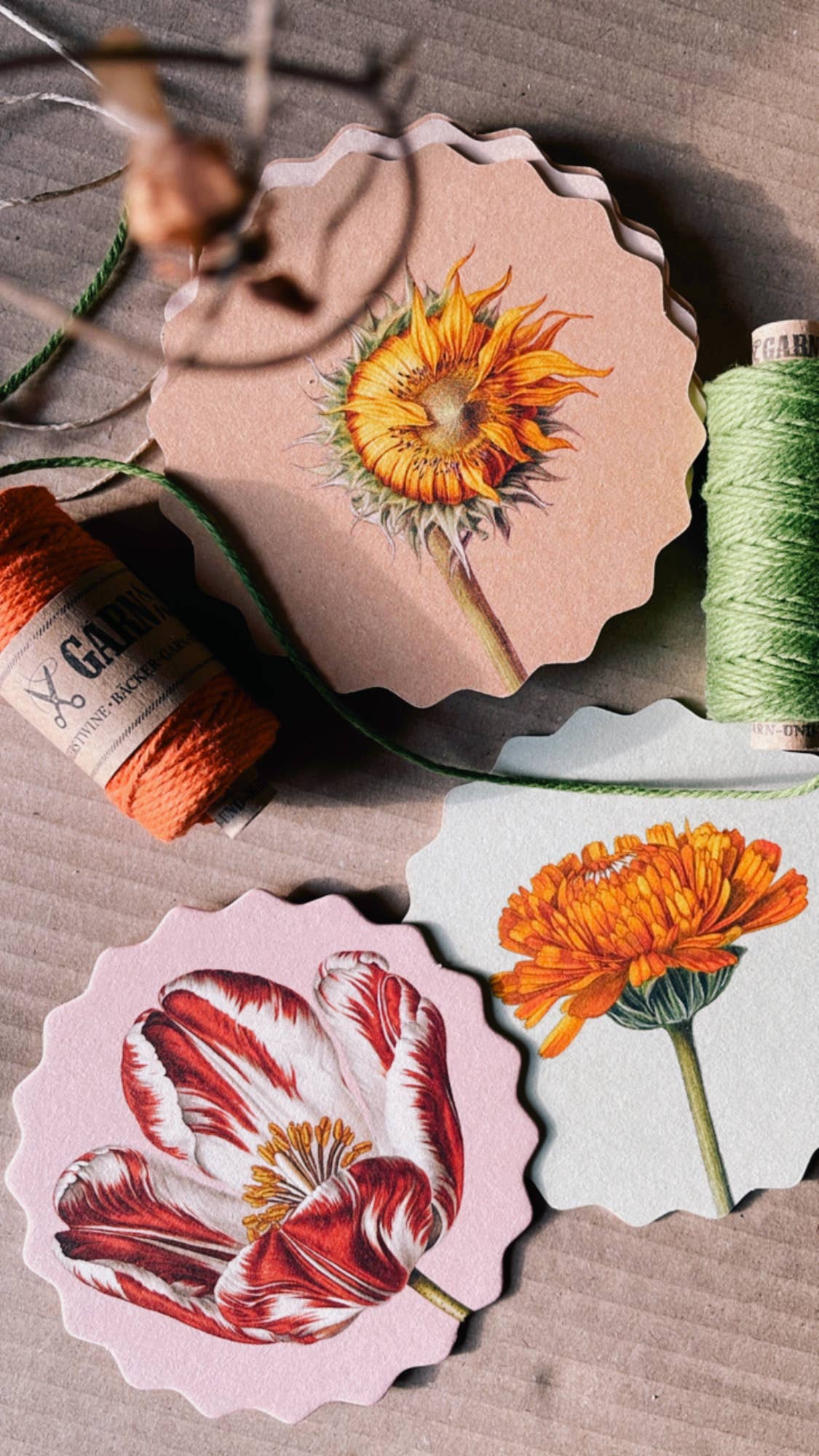 Posavasos – Flores