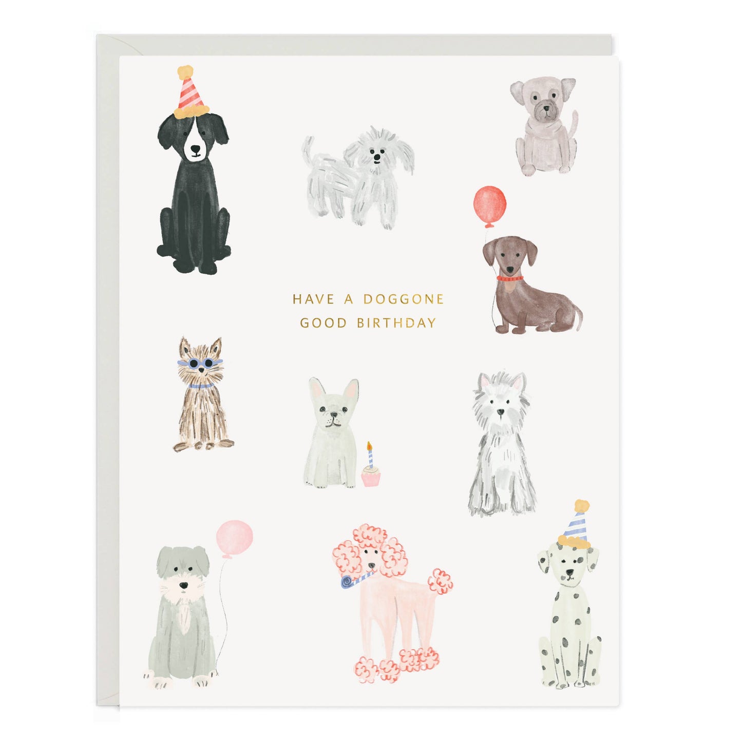Tarjeta cumpleaños Doggone