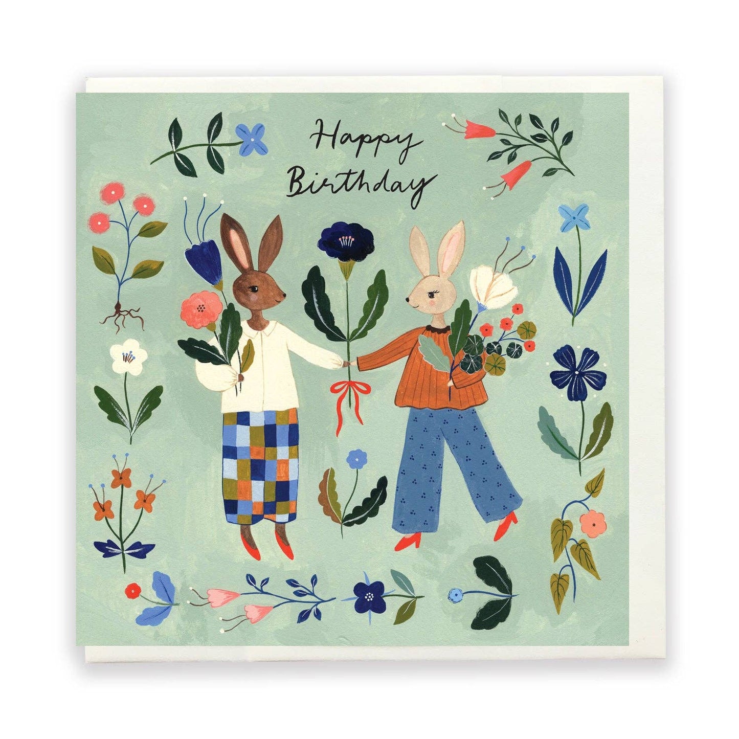 Tarjeta cumpleaños Flowers Everywhere