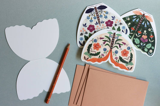 Tarjeta Polilla Gris