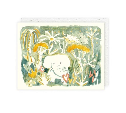 Tarjeta Baby Elephant