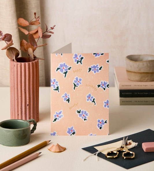 Tarjeta Cumpleaños Lovely