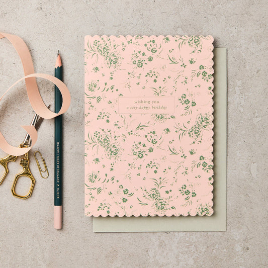 Tarjeta Cumpleaños Garden