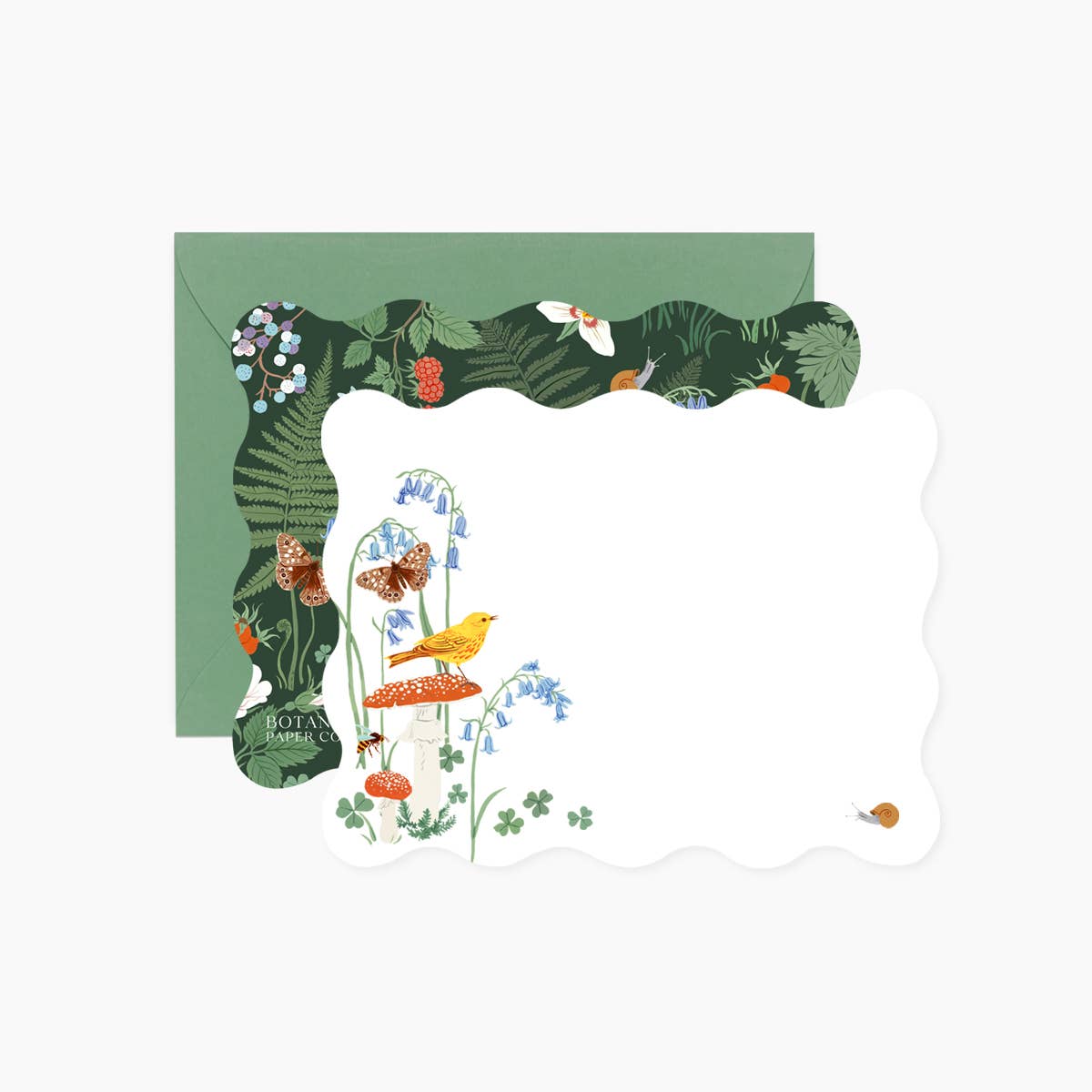 Set de tarjetas + sobres Woodland