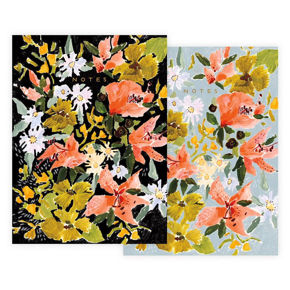 Libreta Vintage Floral (pack 2)