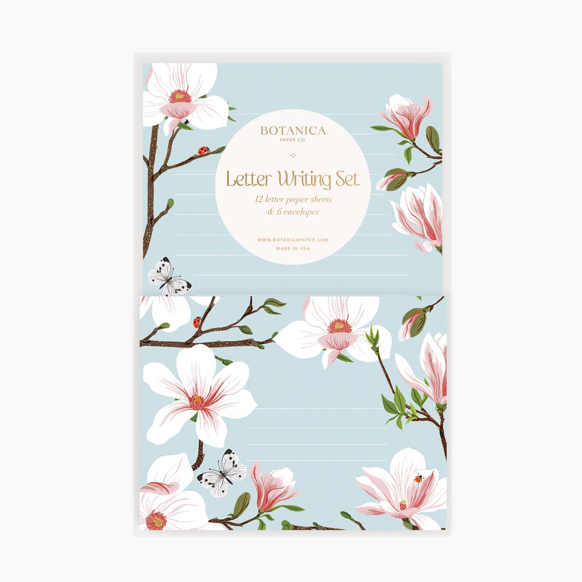 Set de carta Magnolia