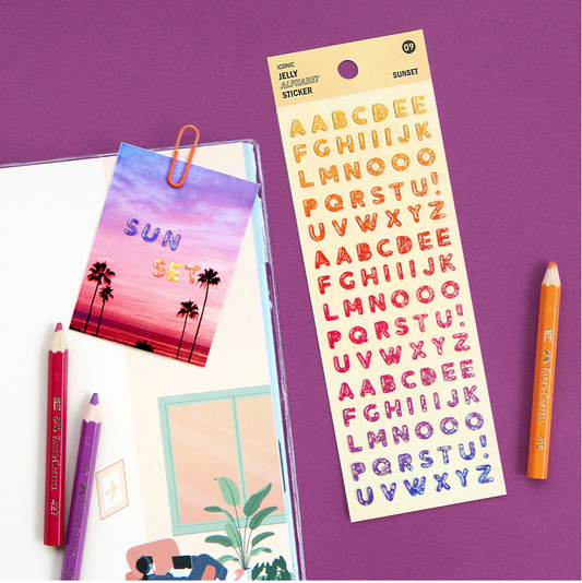 Sticker Jelly Sunset (abc)
