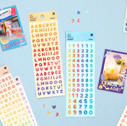 Sticker Jelly Sunset (abc)