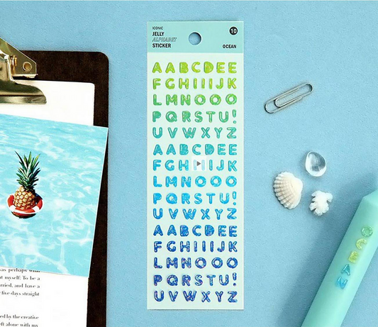 Sticker Jelly Ocean (abc)