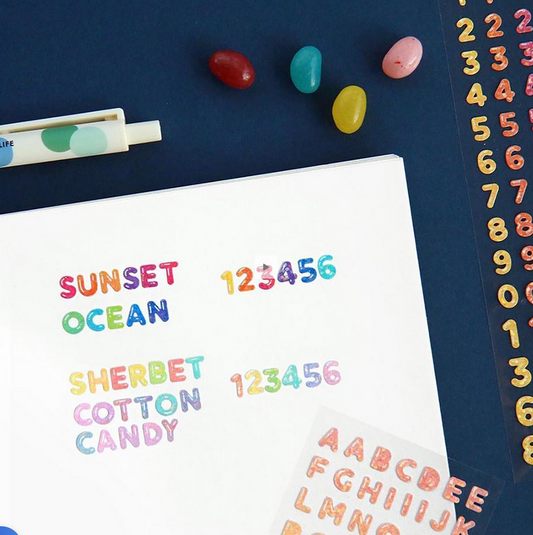 Sticker Jelly Ocean (abc)