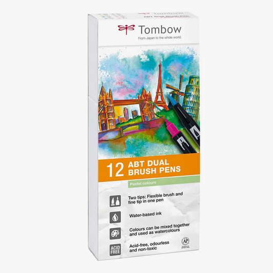 Tombow ABT Colores Pastel (pack 12)