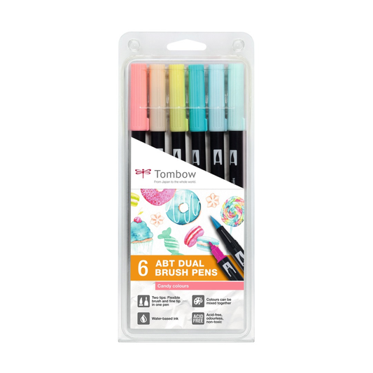 Tombow ABT Colores Candy (pack 6)