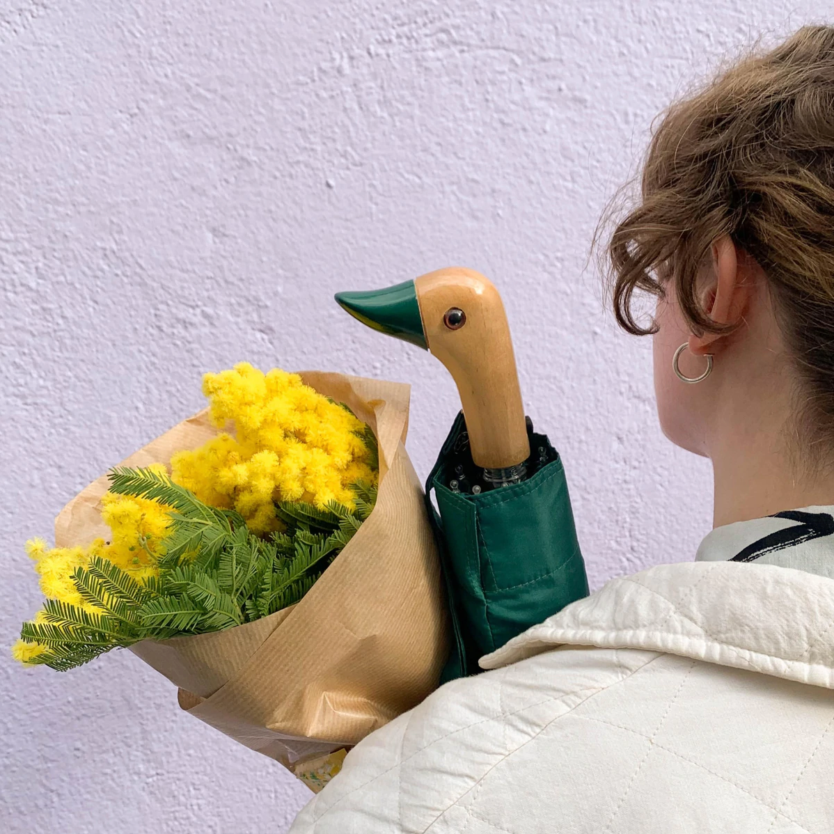 Paraguas Forest Green