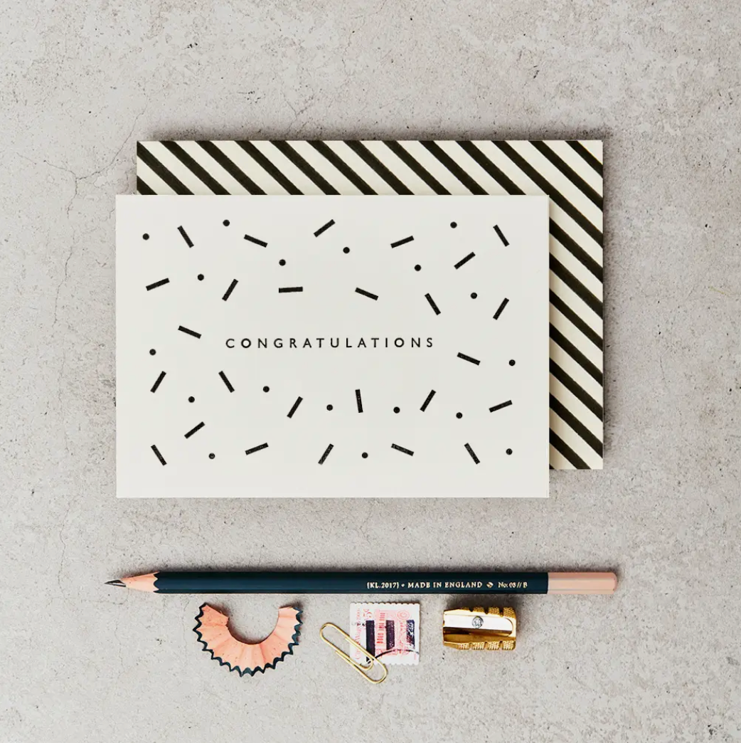 Tarjeta Congratulations