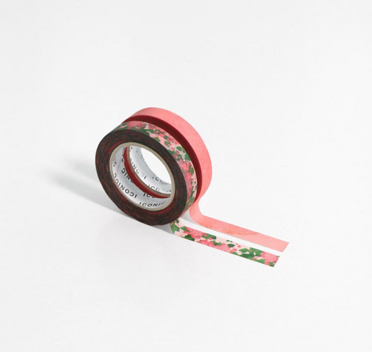 Washi tape fino "Bloom" (pack x 2)