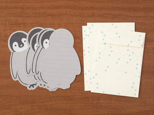 Set de carta Pingüino