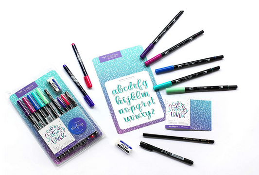 Set “Colour & Lettering Lover”