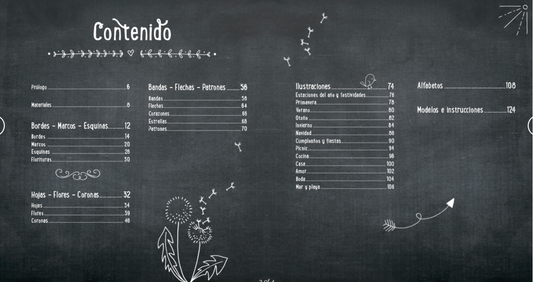 Gran libro de elementos decorativos