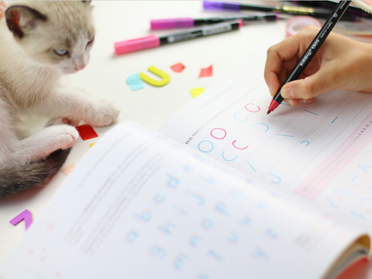 El ABD del lettering para niños y niñas