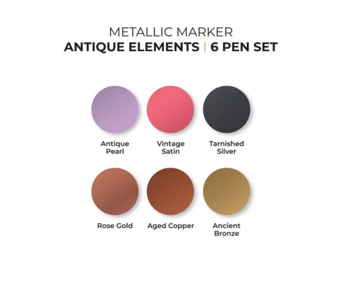 Brush Pens – Antique Elements