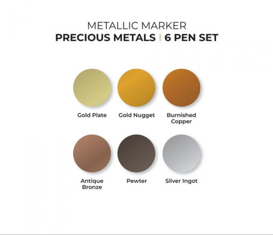 Brush Pens – Precious Metals