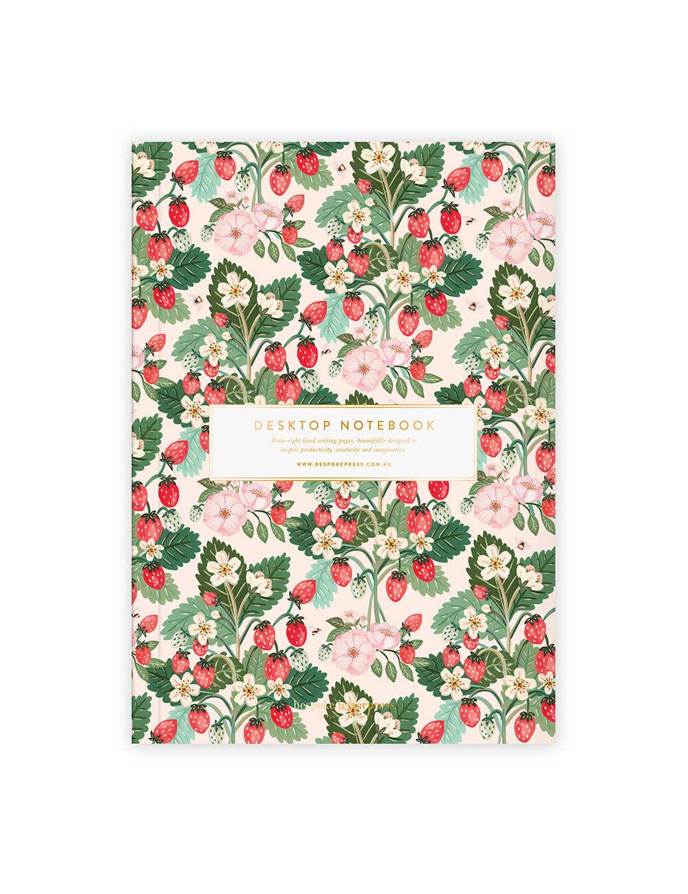 Libreta Strawberries (rayas)
