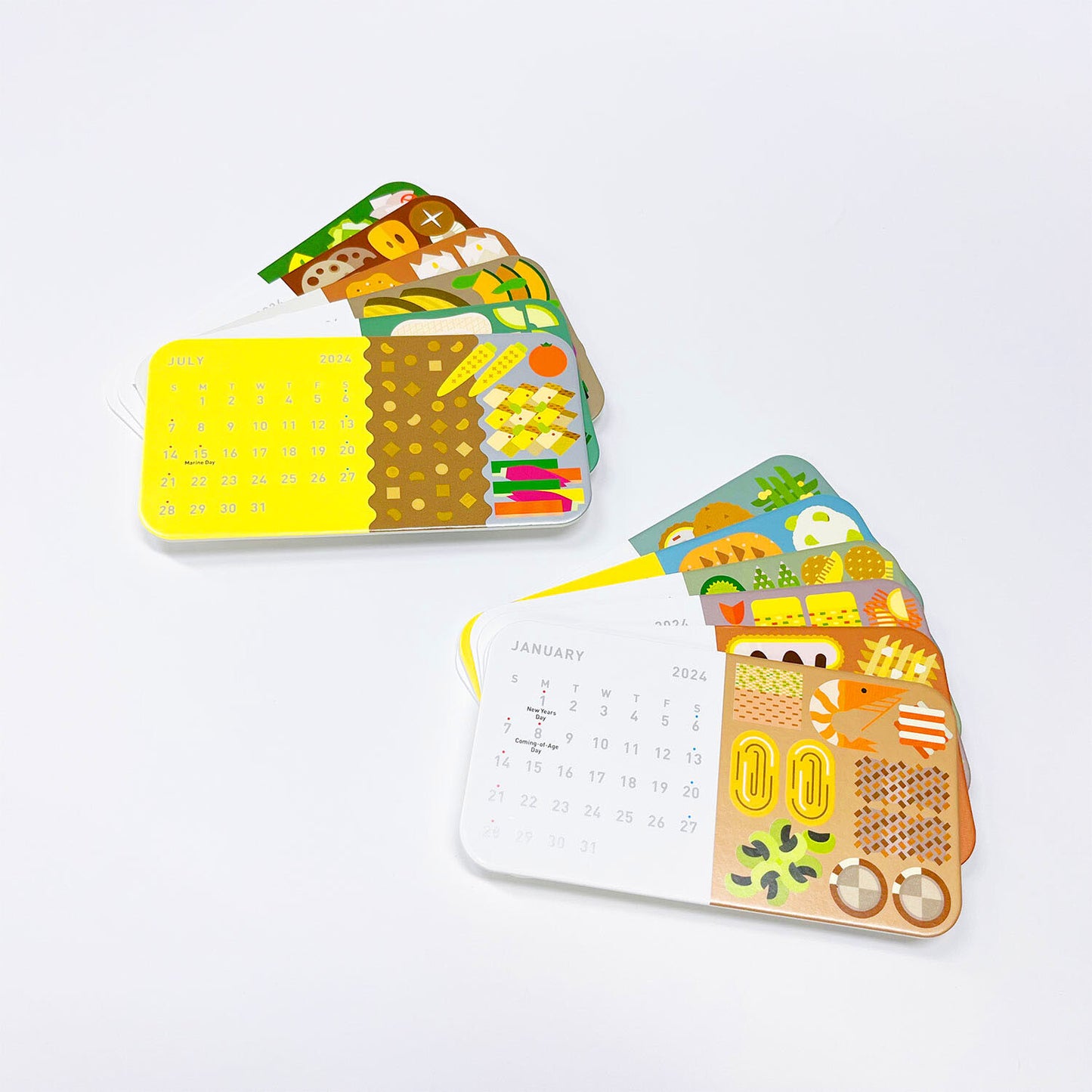 Calendario Caja Bento 1