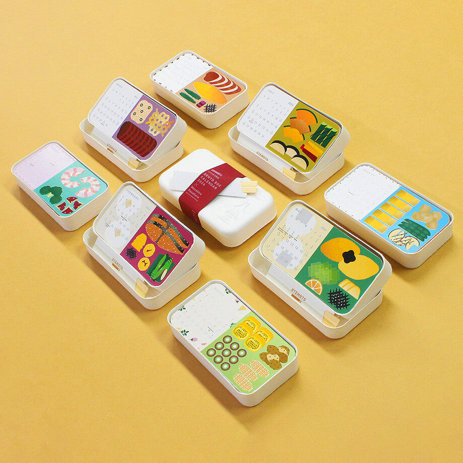 Calendario Caja Bento 2