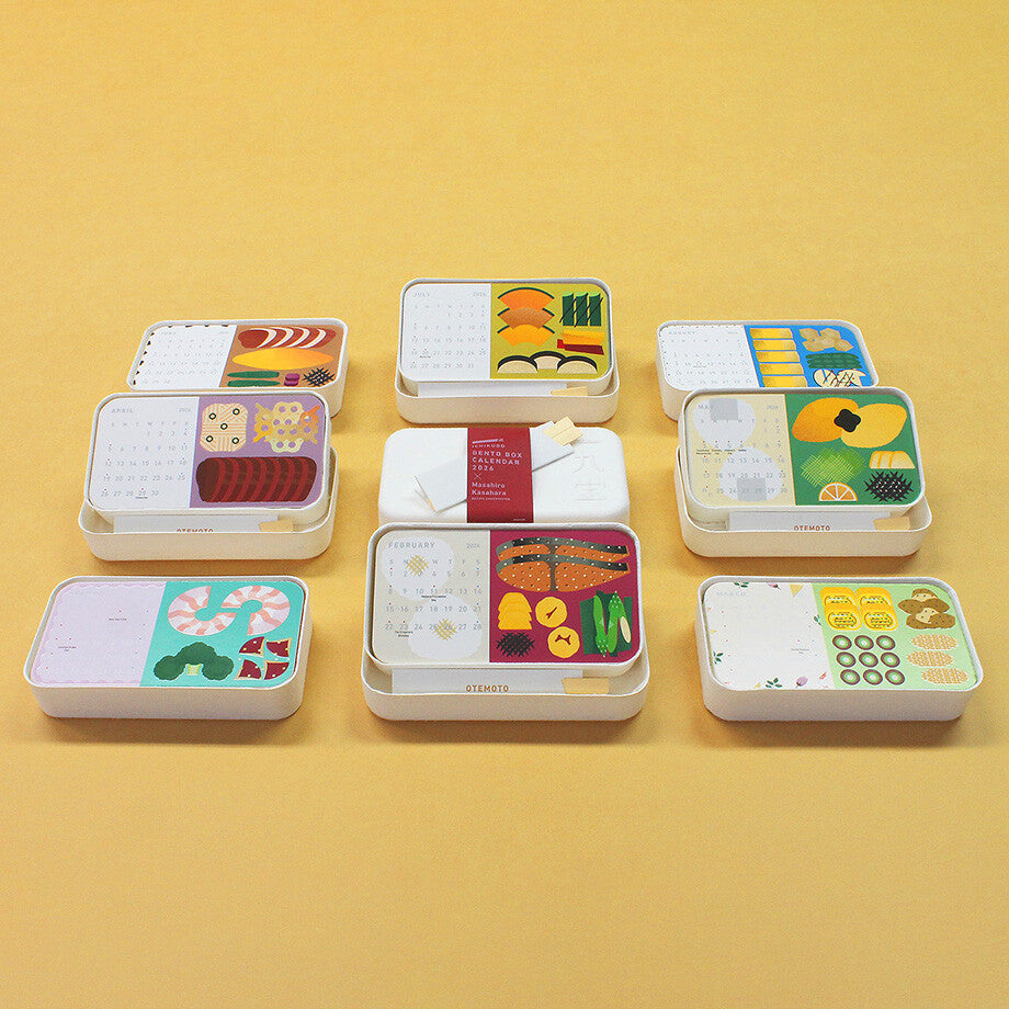 Calendario Caja Bento 2