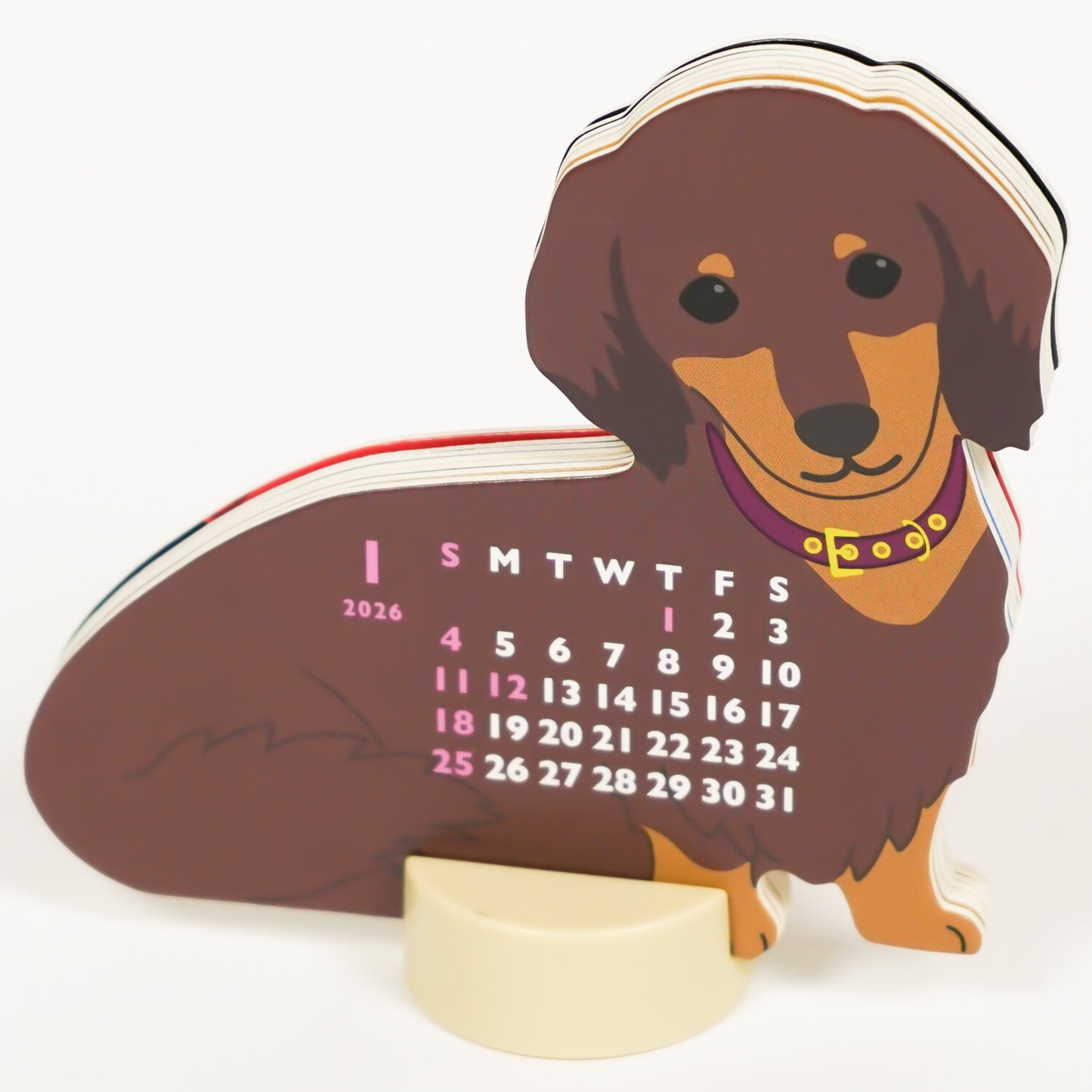 Dachshund calendario mini