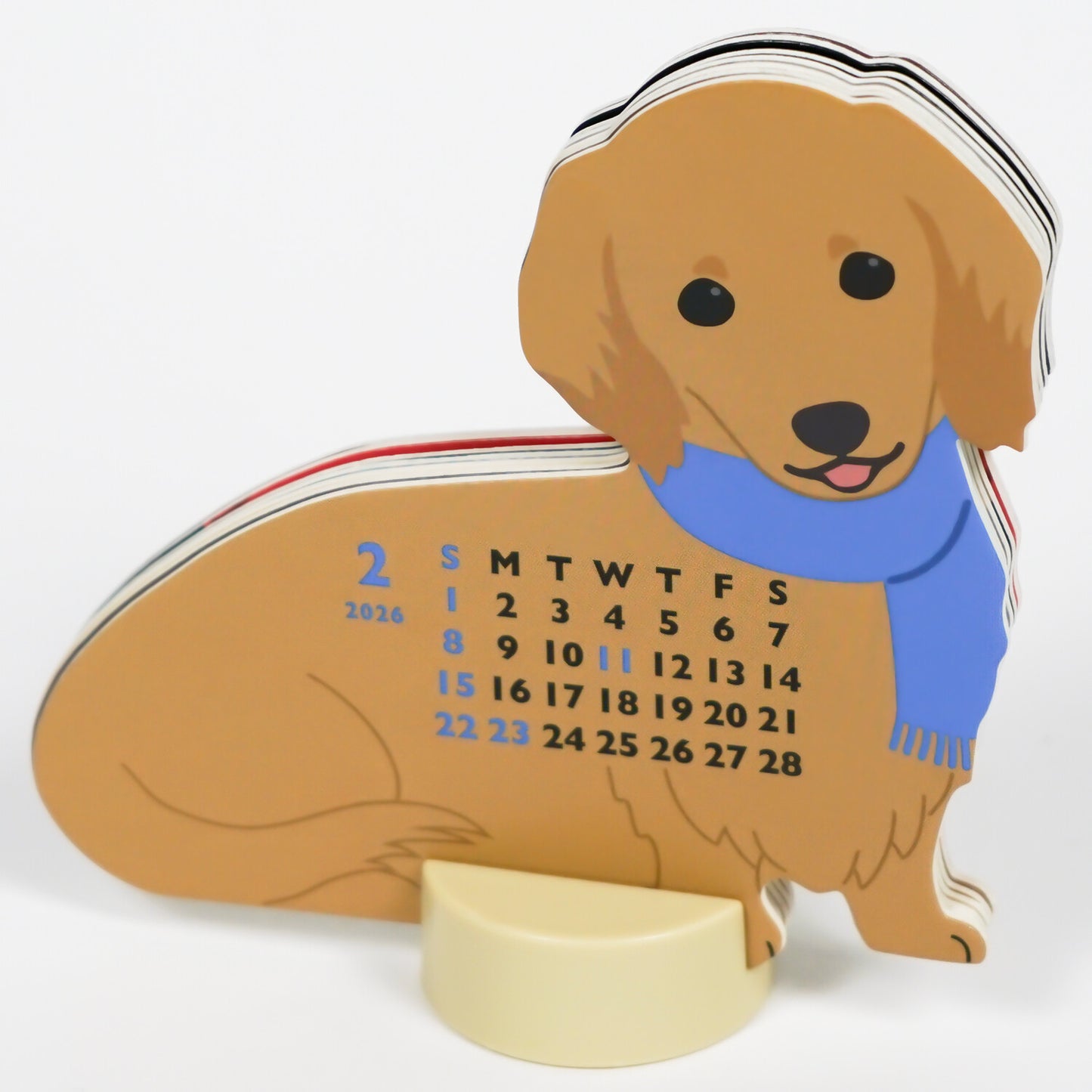 Dachshund calendario mini