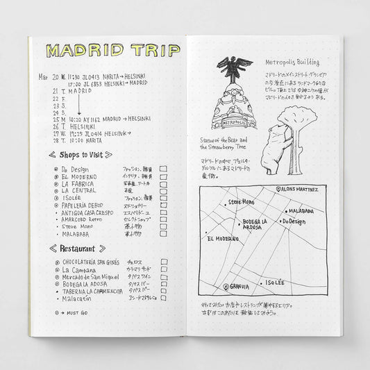 Traveler's Regular – Recambio puntitos