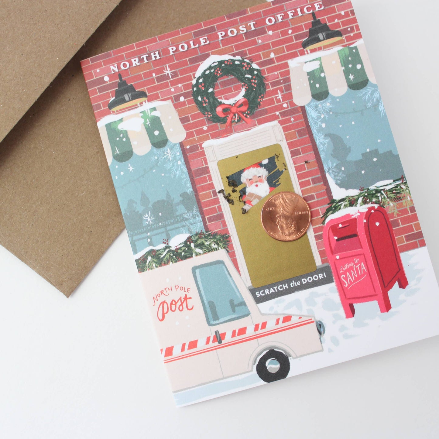 Correos del Polo Norte (tarjeta rascable)