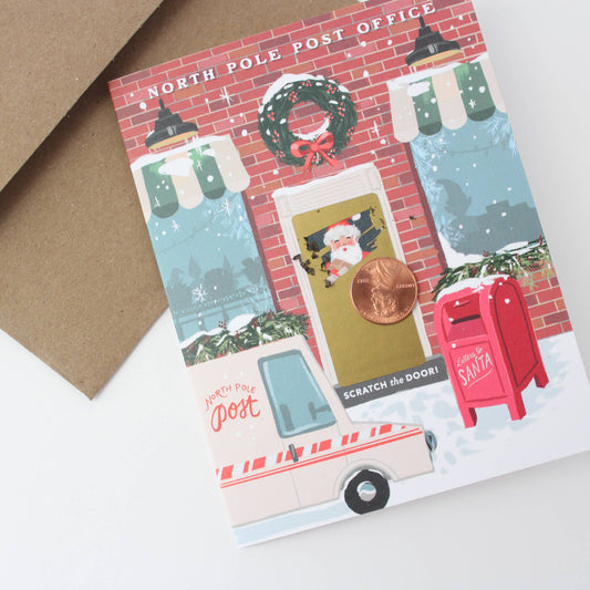 Correos del Polo Norte (tarjeta rascable)