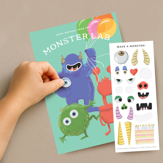 Laboratorio de Monstruos (pegatinas)