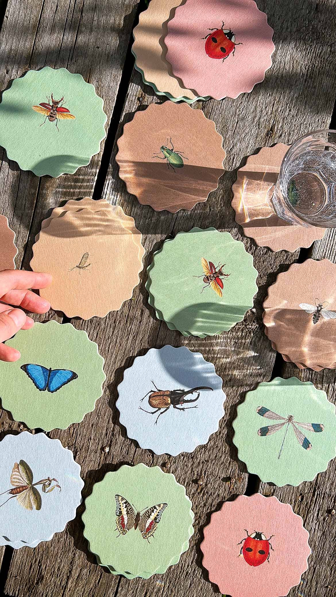 Posavasos – Insectos 🐞🐝🪲