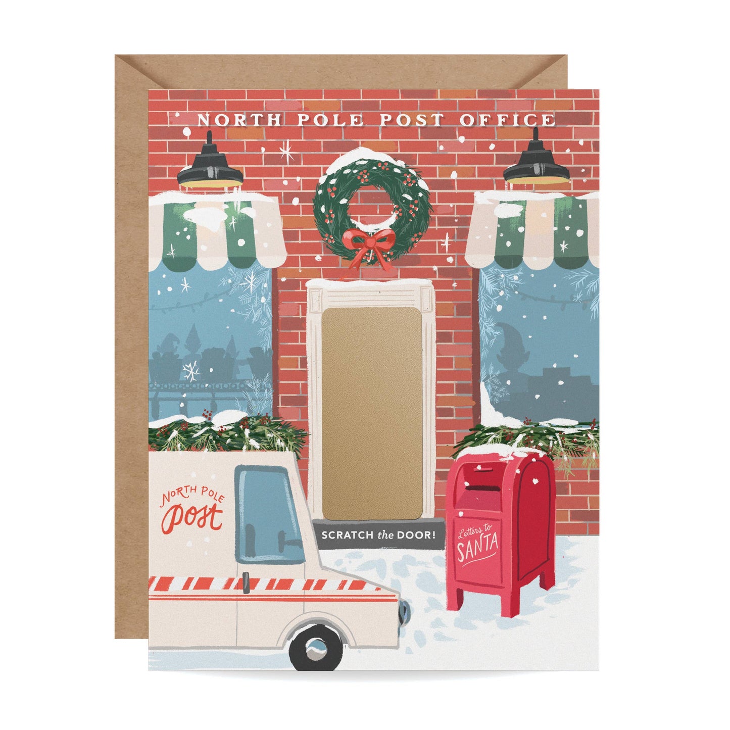 Correos del Polo Norte (tarjeta rascable)