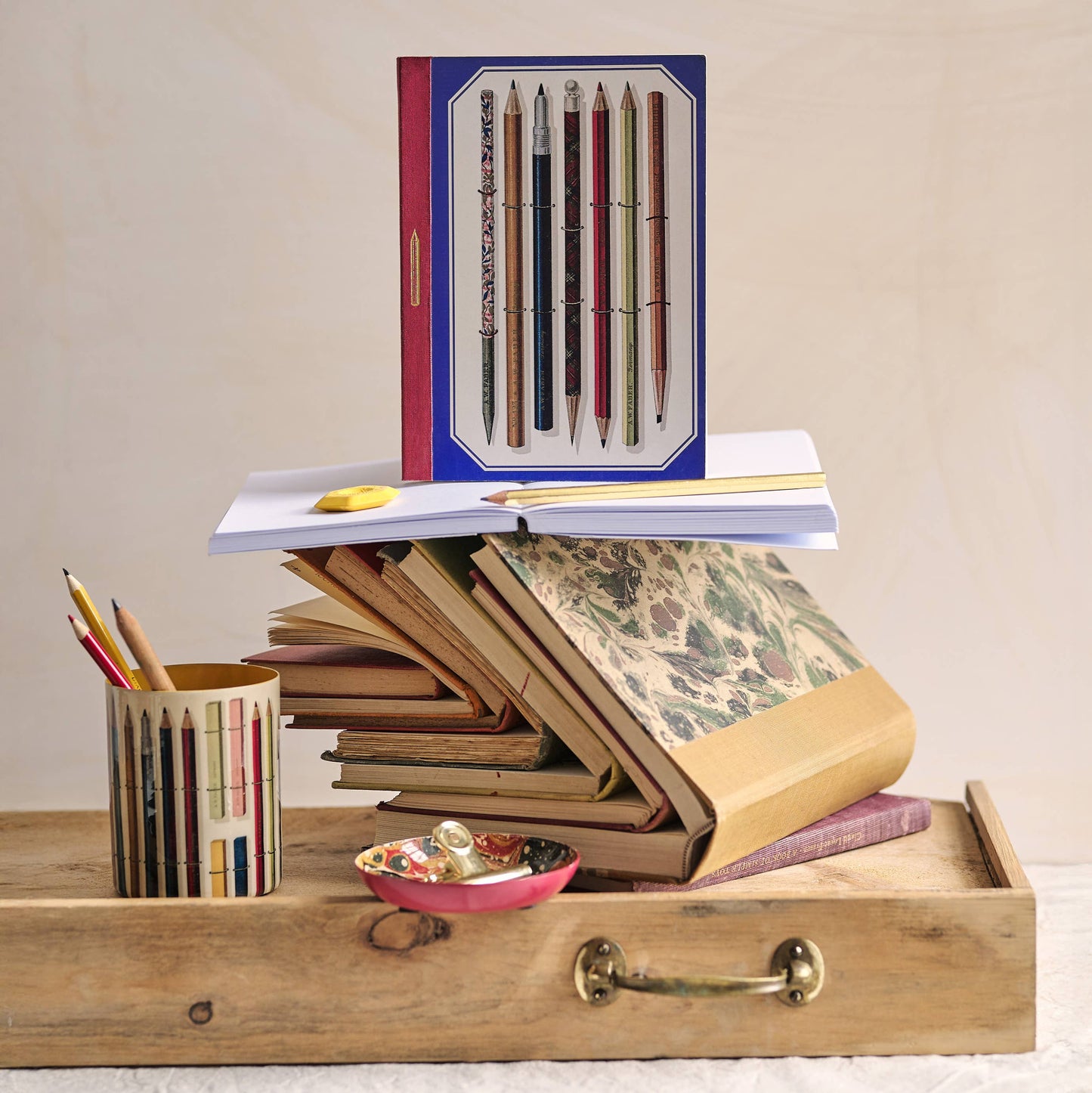 Libreta Lápices Vintage