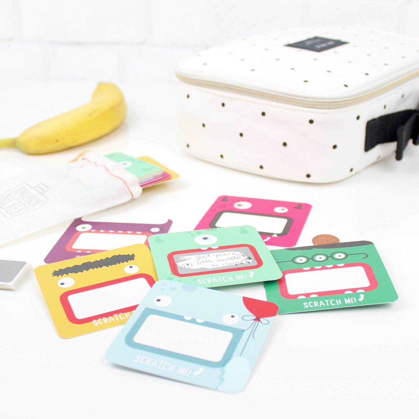 Notas Monstruos (tarjeta rascable)